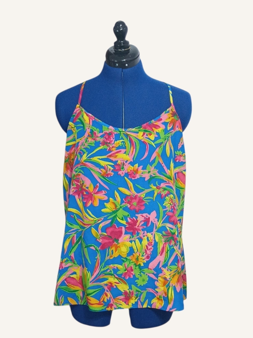 J.Crew Floral Print Tank Top - Size 14